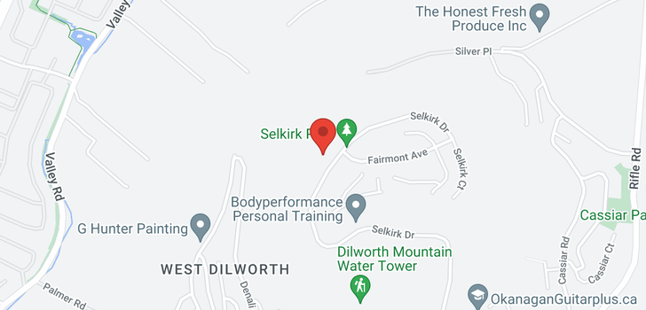 map of 2489 SELKIRK Drive